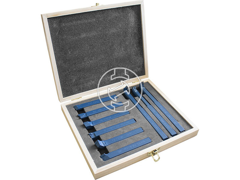 Güde 9 részes faesztergakés készlet