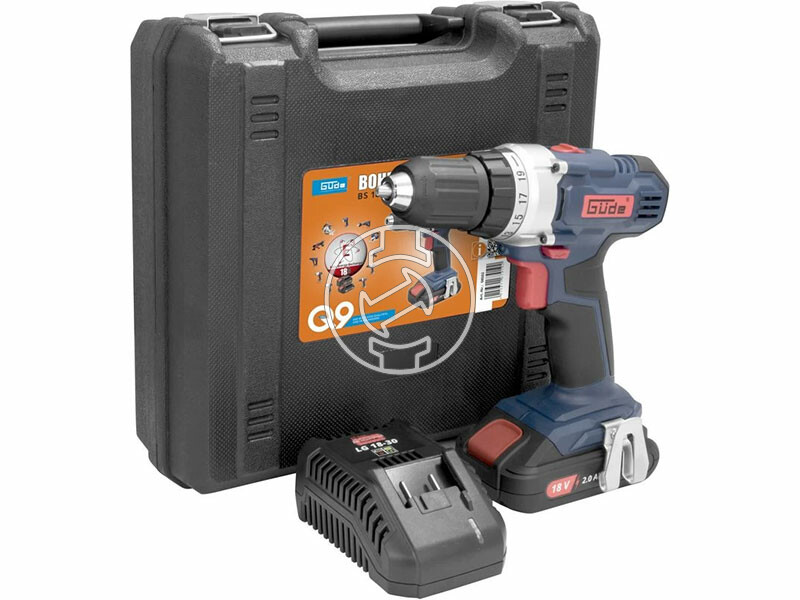 Güde BS 18-201-30 K akkus fúrócsavarozó tokmányos