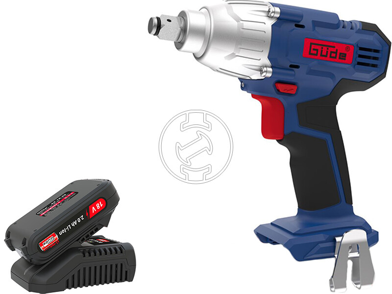 Güde BSS 18 1/2 -0 akkus ütvecsavarozó + LGAP 18-3020 akkumulátor és töltő szett