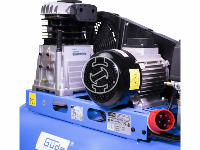 Güde elektromos dugattyús kompresszor 580/10/100 EU 400 V