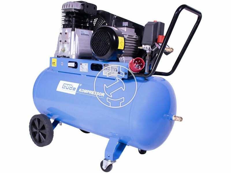 Güde elektromos dugattyús kompresszor 580/10/100 EU 400 V