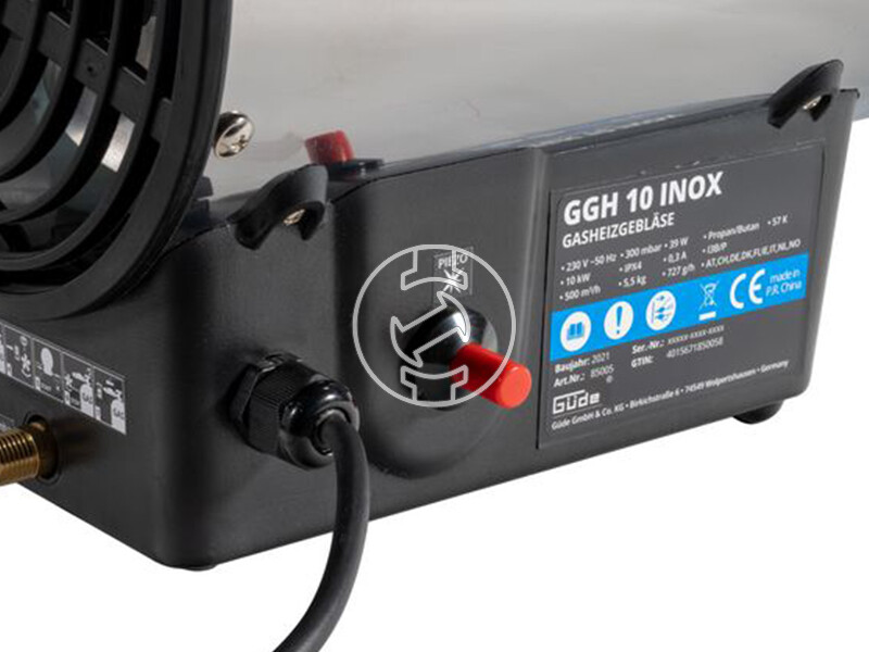 Güde GGH 10 INOX pb gázos hőlégbefúvó
