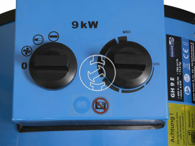Güde GH 9 E elektromos fűtő