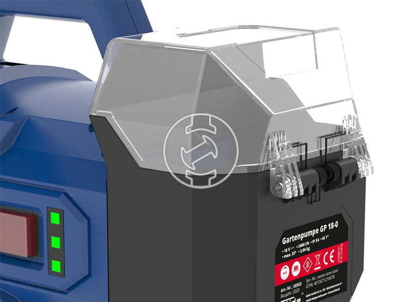 Güde GP 18-0 akkus vízszivattyú
