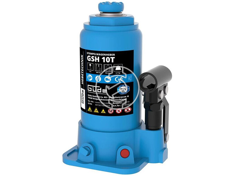 Güde GSH 10T hidraulikus kiemelő autó szereléshez