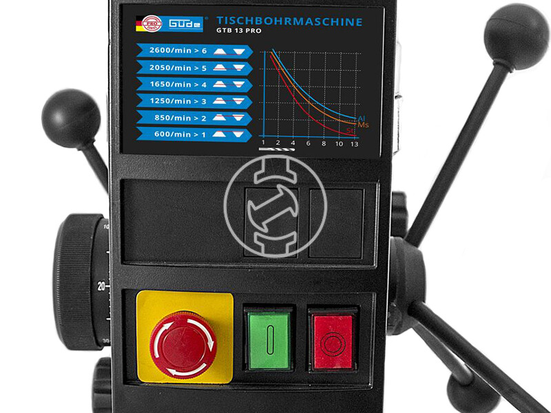 Güde GTB 13 PRO oszlopos fúrógép
