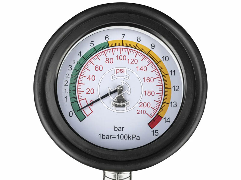 Güde guminyomásmérő fújtató pisztoly