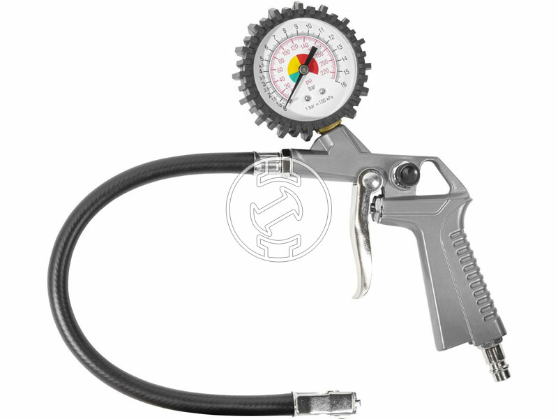 Güde guminyomásmérő fújtató pisztoly