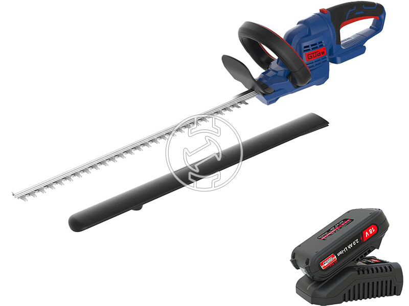 Güde HS 18-0 akkus sövényvágó + LGAP 18-3020 akkumulátor és töltő szett