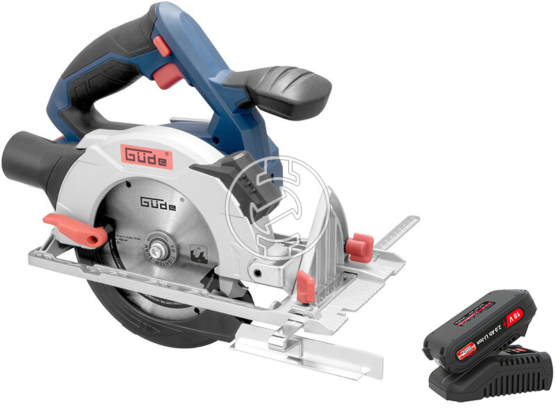 Güde KS 18-0 akkus körfűrész + LGAP 18-3020 akkumulátor és töltő szett
