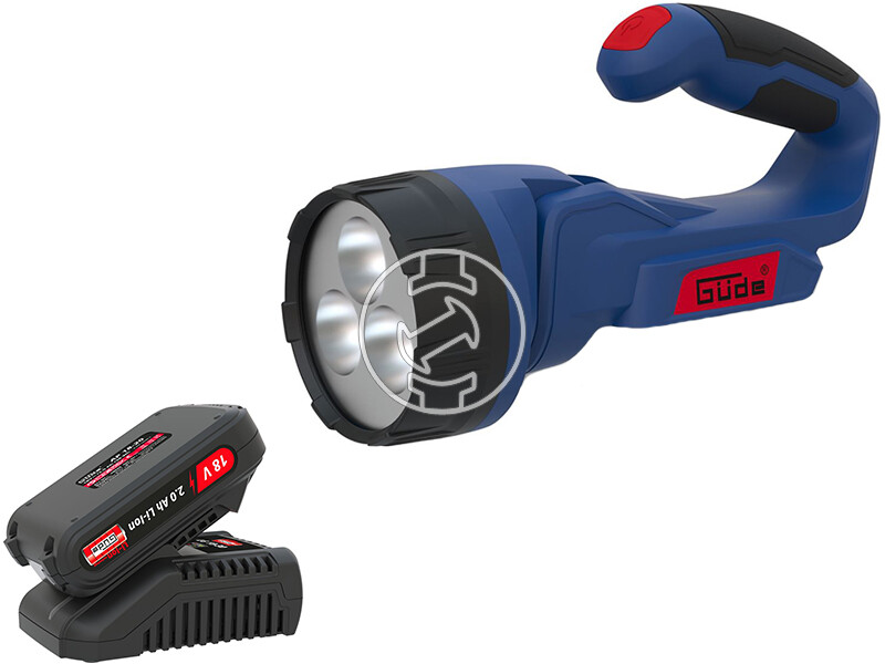 Güde L 18-0 akkus kézi LED lámpa + LGAP 18-3020 akkumulátor és töltő szett