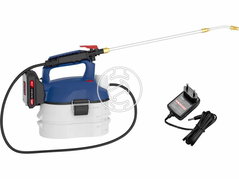 Güde SG 18-201-05 akkus permetező 18 V | 3 l | Szállítási telj. 0,5 l/perc | Güde | 1 x 2 Ah akku + töltő | Kartondobozban