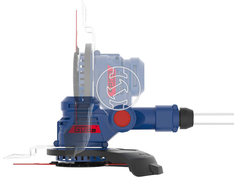 Güde RT 18-0 akkus fűszegélynyíró + LGAP 18-3020 akkumulátor és töltő szett