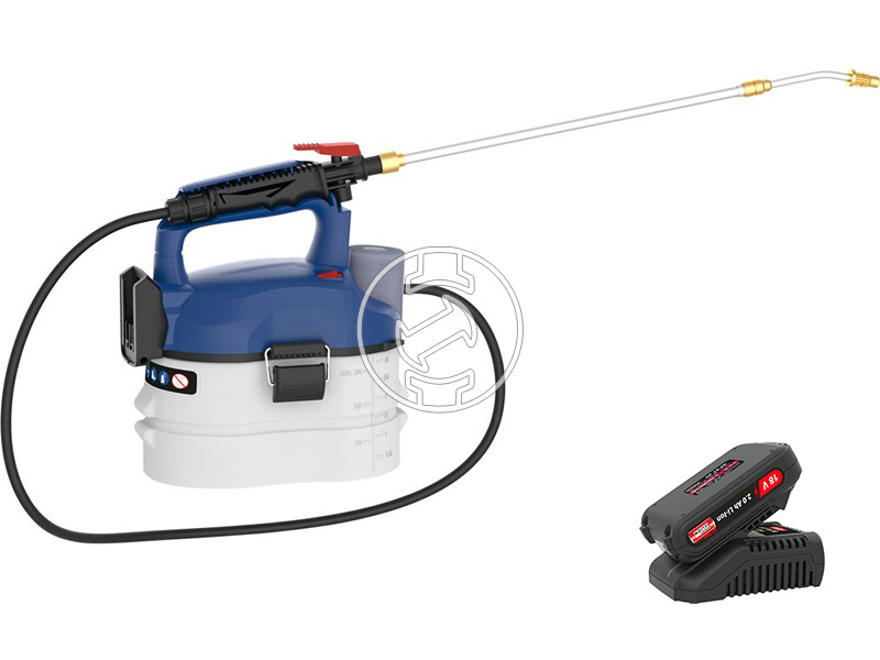 Güde SG 18-0 akkus permetező + LGAP 18-3020 akkumulátor és töltő szett
