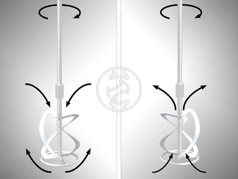 Güde GRW 1814.1 elektromos kézi keverőgép 230 W | 0 - 720 RPM | M14 | Kartondobozban