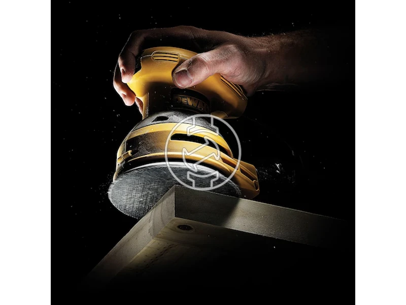 DeWalt tépőzáras excentercsiszolóháló 125 mm, G240, 10 db