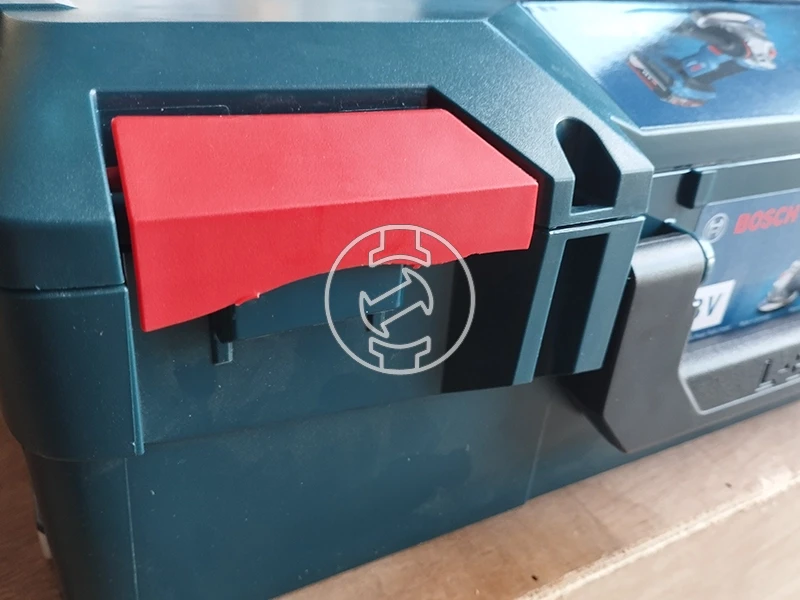 Bosch GWS 18V-11 S akkus sarokcsiszoló 18 V | 125 mm | 3000 - 9000 RPM | Szénkefementes | 2 x 5 Ah akku + töltő | L-Boxx-ban