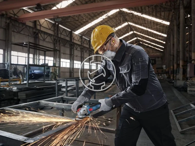 Kép: GWX 18V-8 Akkus sarokcsiszolo X-LOCK akku es tolto nelkul L-Boxx-ban.webp