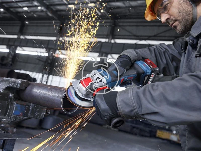 Kép: GWX18V-11PS akkus sarokcsiszolo 125mm akku es tolto nelkul L-Boxx-ban.webp