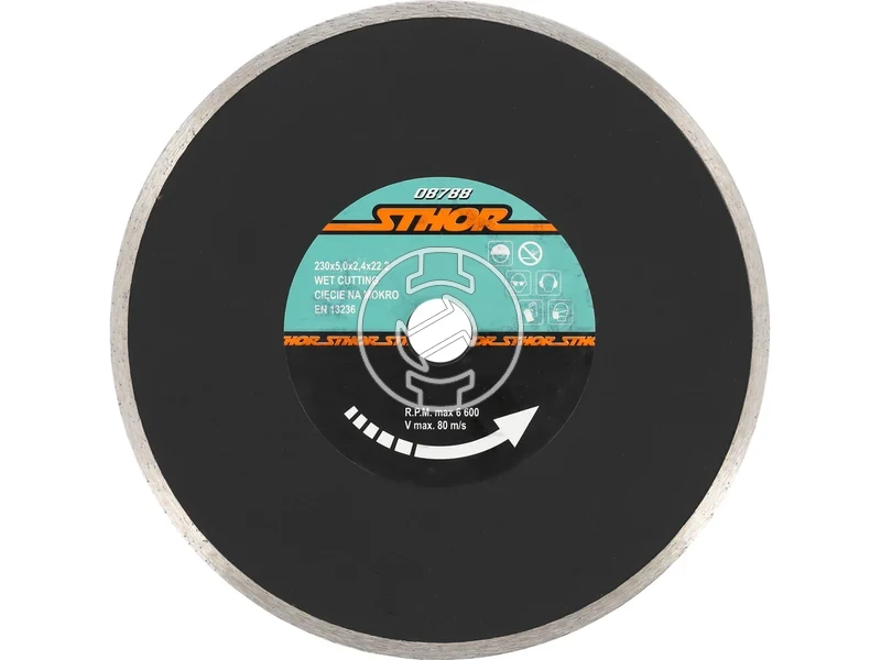 Kép: Gyemant vagokorong folytonos peremu 230 mm.webp