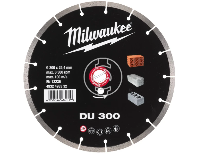 Milwaukee DU 300 mm gyémánt vágótárcsa