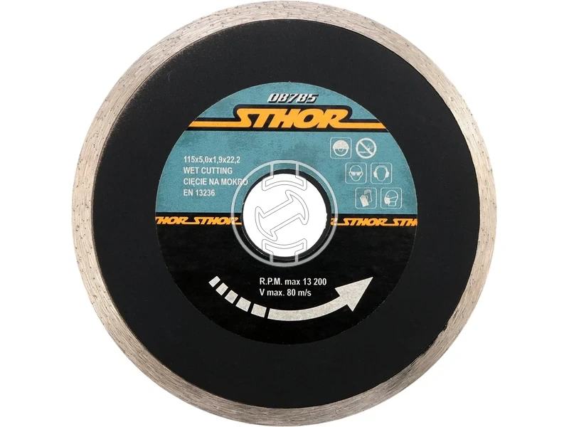 Kép: Gyemant vagotarcsa folyamatos peremu 115 mm.webp