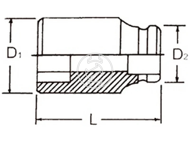 Kép: HANS 34 gepi dugokulcsfej 30mm CrMo 86400M30_1.webp