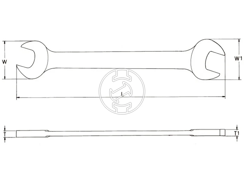 Kép: HANS villaskulcs 17x19mm 1151M17x19_1.webp