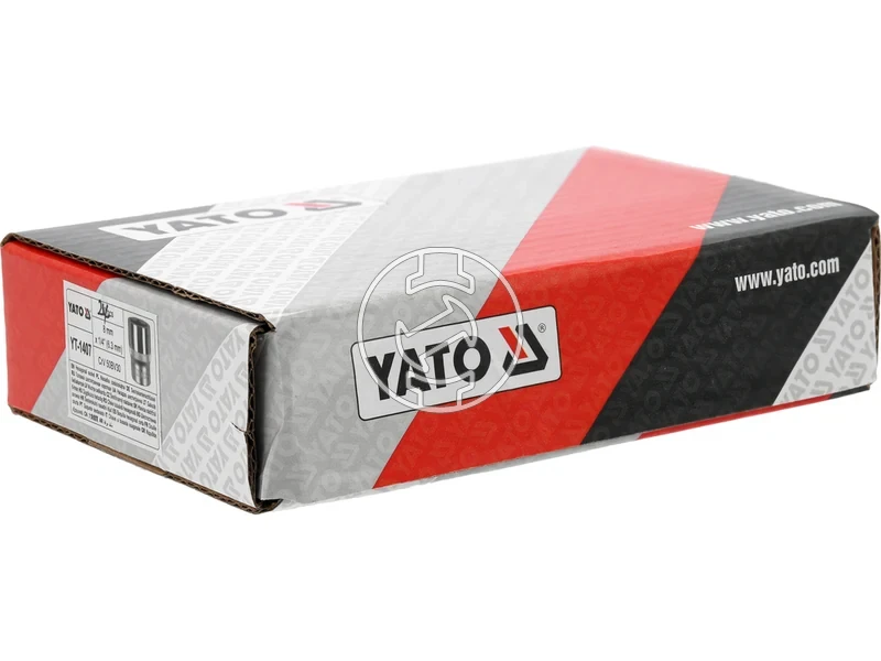 Kép: Hatlapu dugokulcsfej 8 mm 14 meghajtas Cr-V normal hossz.webp