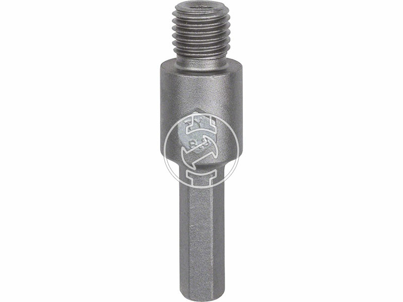 Hatszögletű befogószár üreges fúrókoronákhoz M 16-tal