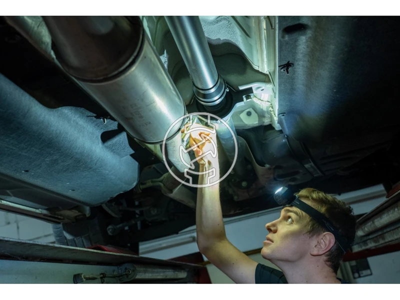 Ansmann HD800RS akkus fejlámpa 3,7 V, 800 lm, COB LED