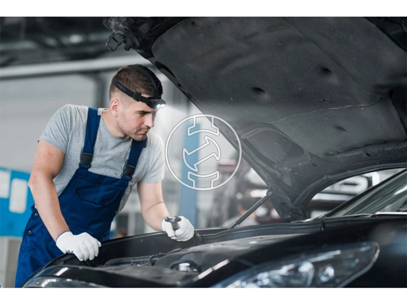 Ansmann HD800RS akkus fejlámpa 3,7 V, 800 lm, COB LED