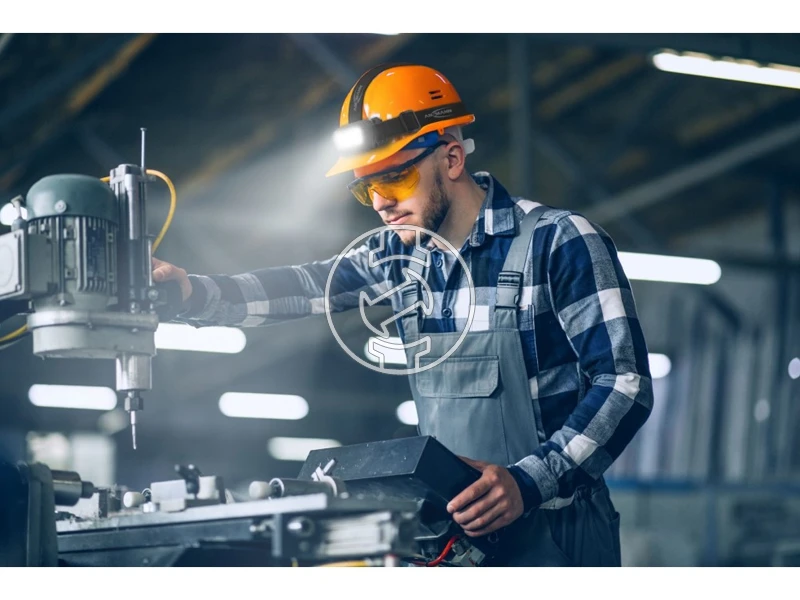 Ansmann HD800RS akkus fejlámpa 3,7 V, 800 lm, COB LED