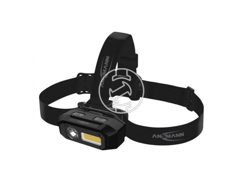 Ansmann HD800RS akkus fejlámpa 3,7 V, 800 lm, COB LED