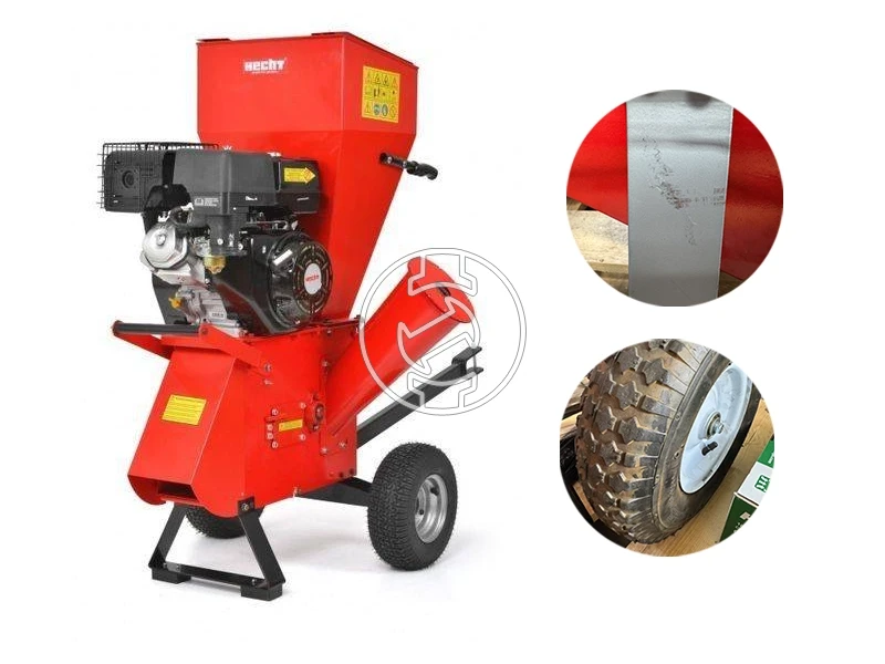 Hecht 6421 benzinmotoros ágdaráló (értékcsökkent)