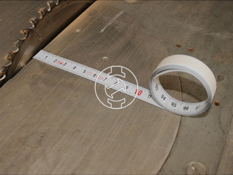 Hedue 1M fordított kiosztású öntapadós mérőszalag