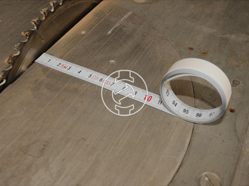 Hedue 2M fordított kiosztású öntapadós mérőszalag