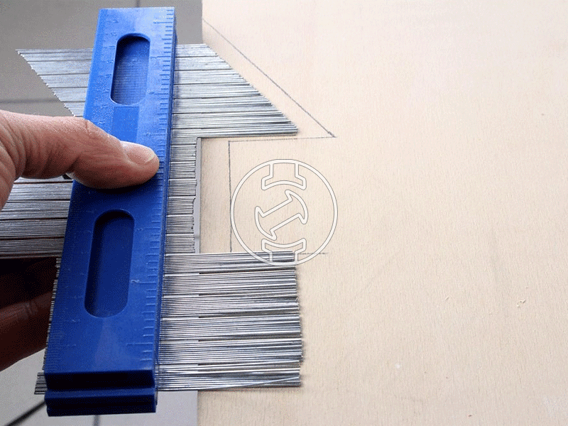 Hedue PS1 konturmásoló sablon