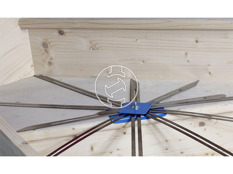 Hedue T500 konturmásoló sablon