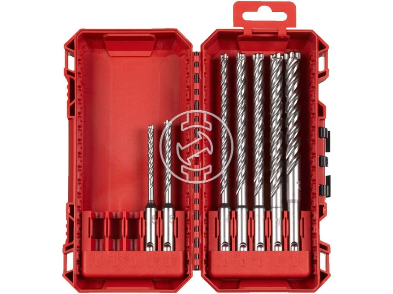 Milwaukee sDS-Plus fúrószár készlet 7 részes