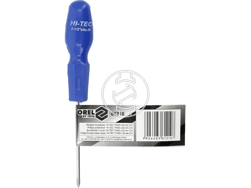 Kép: HI-TEC PH00 precizios kereszt Phillips csavarhuzo 63 mm.webp