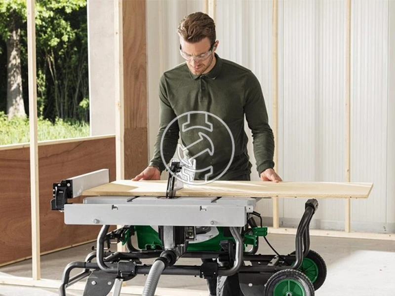 HiKOKI C3610DRJW4Z akkus asztali körfűrész 36 V | Fűrészlap 255 mm x 30 mm | Vágás max. 79 mm | Akku és töltő nélkül