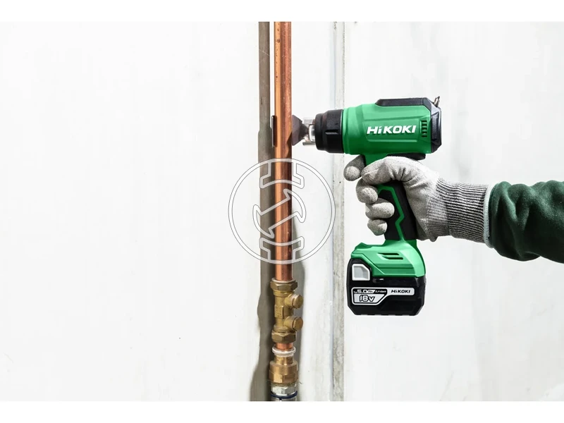 HiKOKI RH18DAW2Z akkus hőlégfúvó 18 V | 30 - 550 °C | Szénkefementes | Akku és töltő nélkül