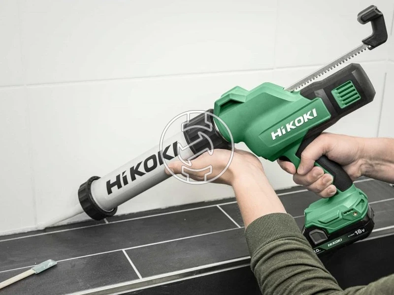 HiKOKI AC18DAW4Z akkus kittkinyomó pisztoly 18 V | 400 ml | 3000 | Szénkefementes | Akku és töltő nélkül | Kartondobozban