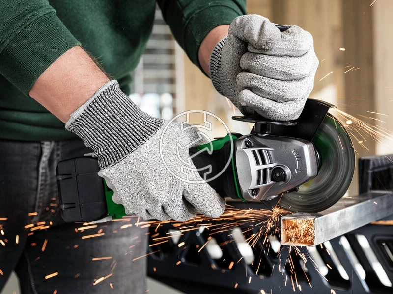 HiKOKI G18DSL2WUZ akkus sarokcsiszoló 18 V | 125 mm | 9000 RPM | Szénkefés | Akku és töltő nélkül | HSC kofferben