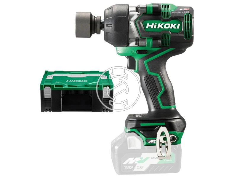 HiKOKI WR36DEW2Z akkus ütvecsavarozó 36 V | 770 Nm | 12,7 mm | Szénkefementes | Akku és töltő nélkül | HSC kofferben