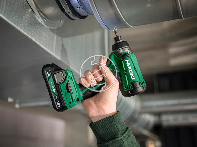 HiKOKI WH18DAW4Z akkus ütvecsavarozó bitbefogással 18 V | 140 Nm | 1/4 bit | Szénkefés | Akku és töltő nélkül | Kartondobozban