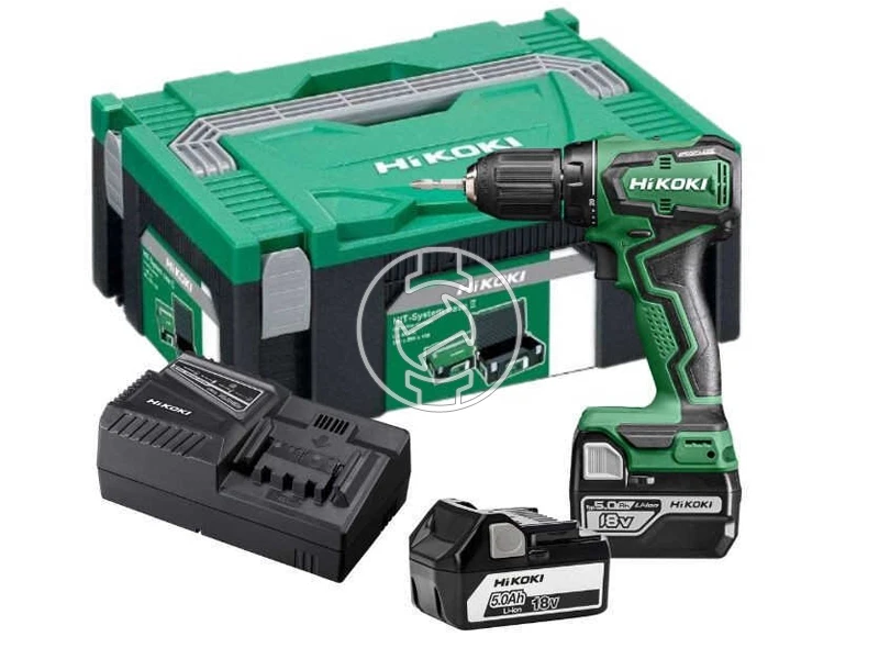 HiKOKI DS18DDWPZ akkus fúrócsavarozó tokmányos