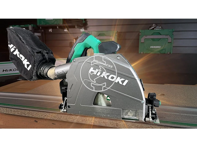 HiKOKI C3606DPAW2Z akkus merülő körfűrész 36 V | Fűrészlap 165 mm x 30 mm | Vágás max. 66 mm | Akku és töltő nélkül | HSC kofferben