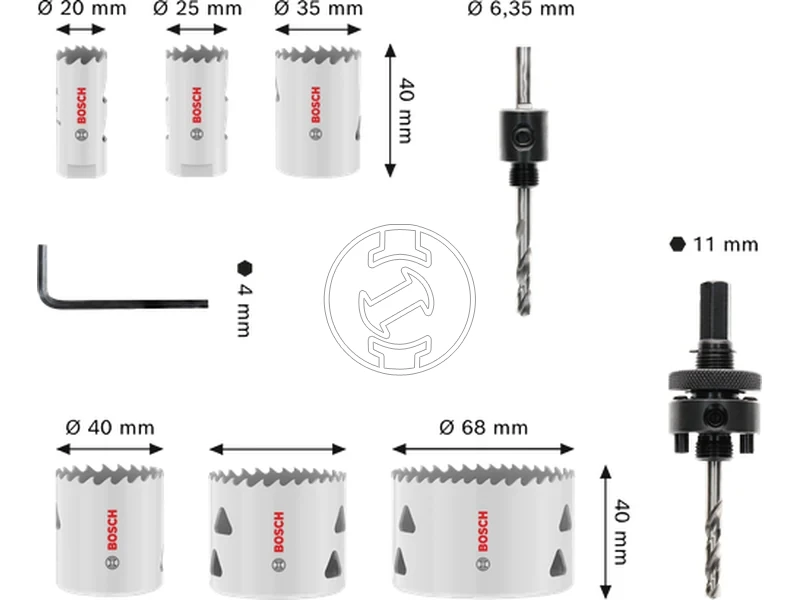 Kép: HOLE SAW SET.webp